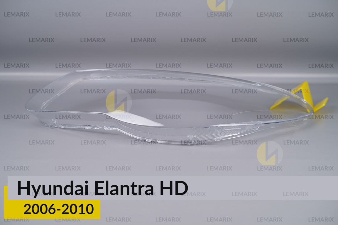 Скло фари Hyundai Elantra HD (2006-2010) ліве