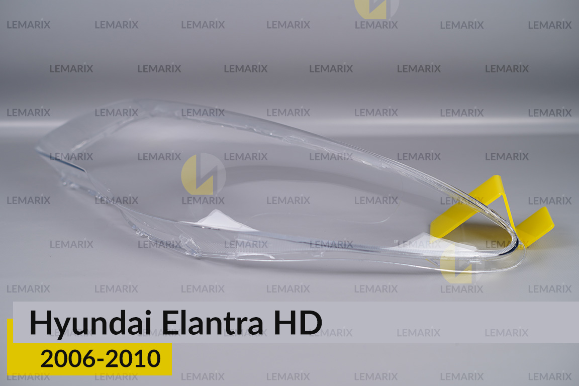 Скло фари Hyundai Elantra HD (2006-2010) ліве