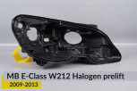 Корпус фари Mercedes-Benz E-Class W212 Halogen (2009-2013) дорест правий