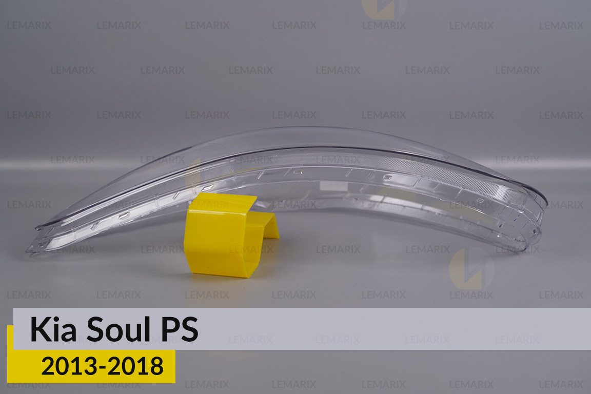 Скло фари Kia Soul PS (2013-2018) ліве