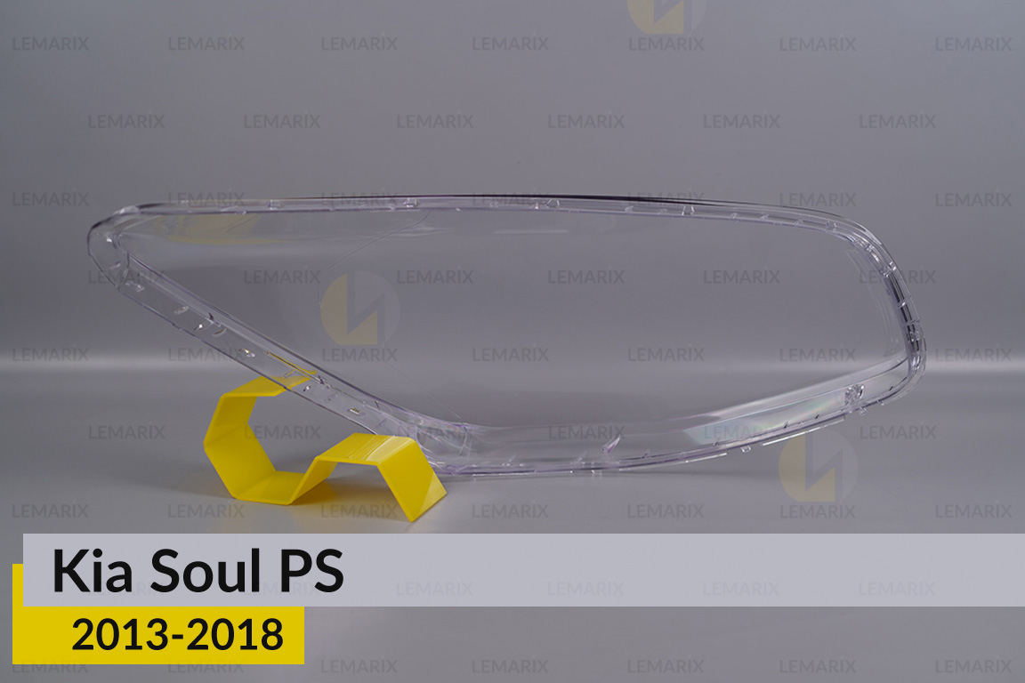 Скло фари Kia Soul PS (2013-2018) ліве