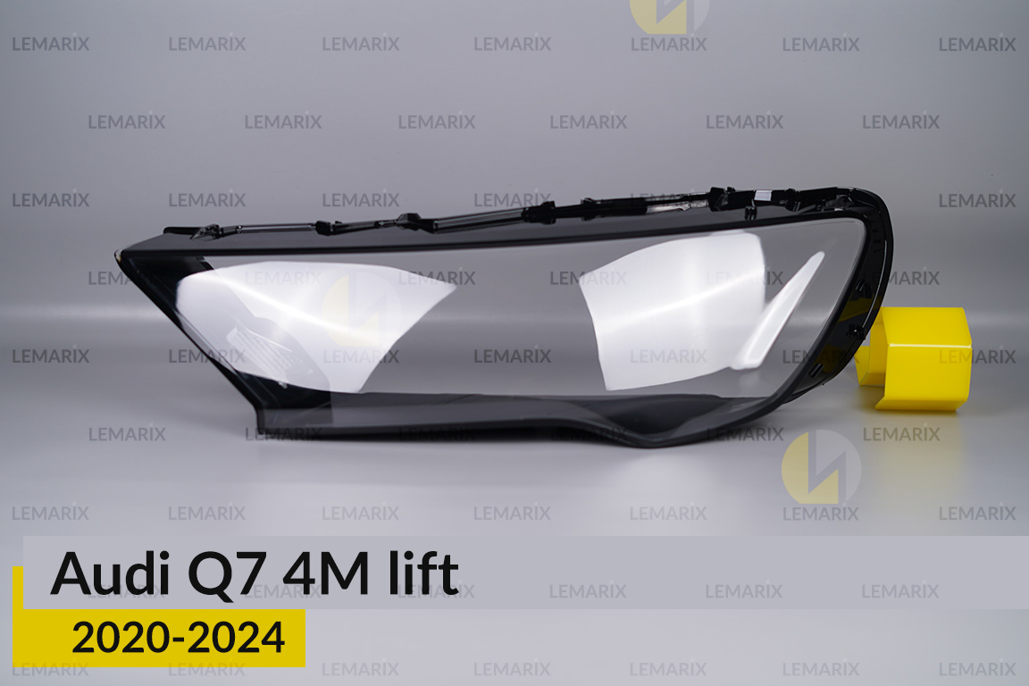 Скло фари Audi Q7 4M (2020-2024) рест ліве