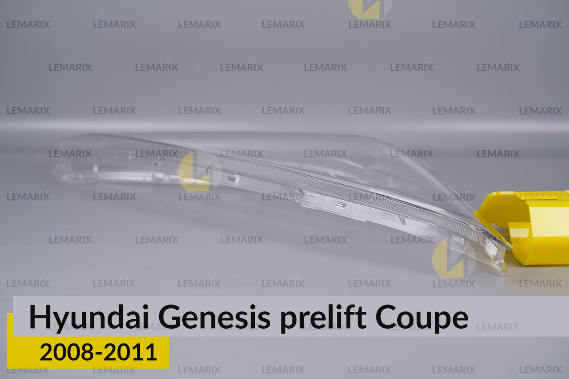 Скло фари Hyundai Genesis Coupe (2008-2011) дорест праве