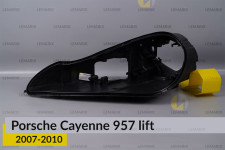 Корпус фары Porsche Cayenne 957 (2007-2010) рест левый
