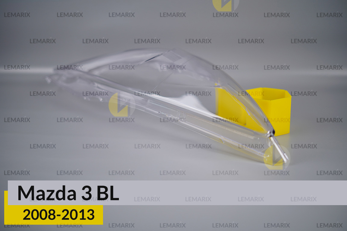 Скло фари Mazda 3 BL (2008-2013) праве