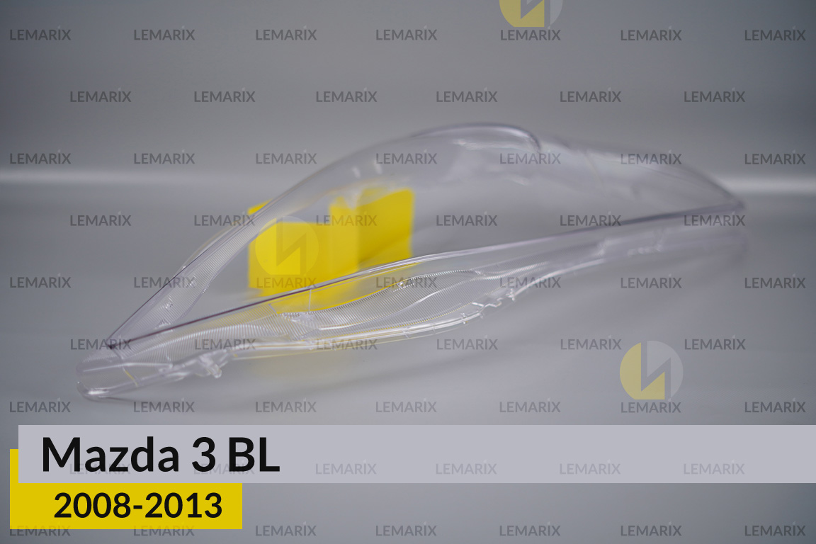 Скло фари Mazda 3 BL (2008-2013) праве