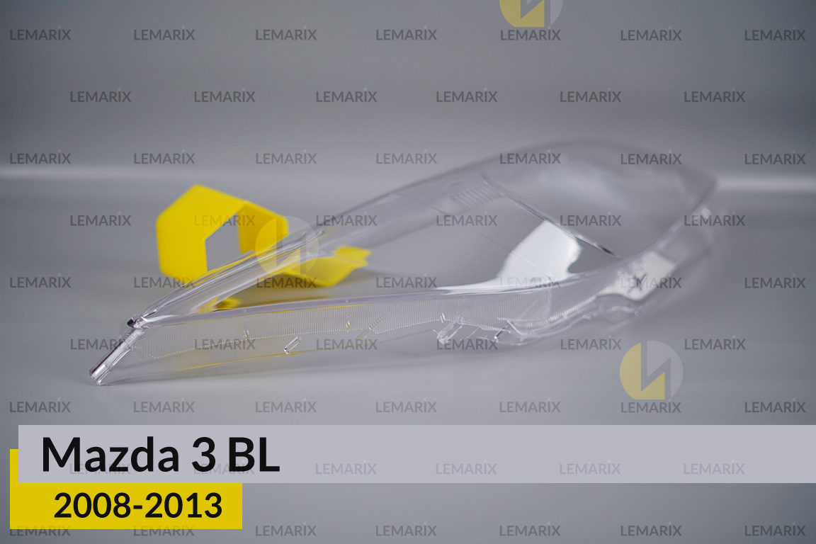 Скло фари Mazda 3 BL (2008-2013) праве
