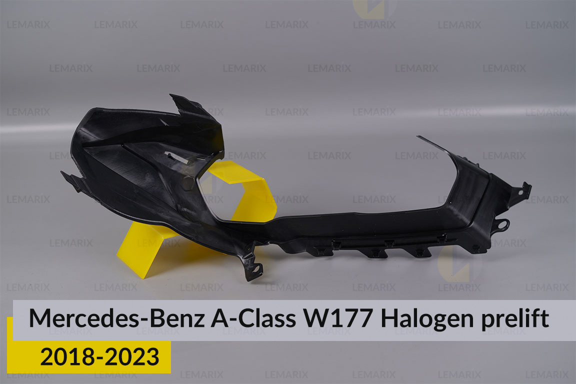 Декоративна маска Mercedes-Benz A-Class W177 Halogen (2018-2023) дорест ліва