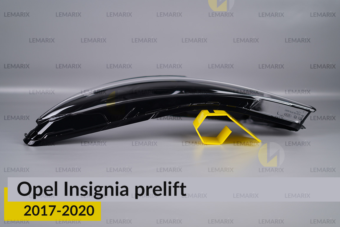 Скло фари Opel Insignia (2017-2020) дорест ліве