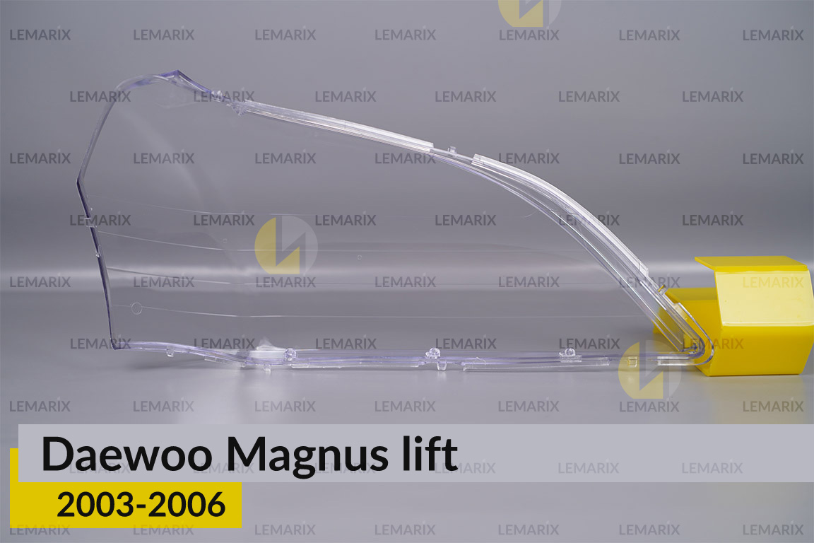 Скло фари Daewoo Magnus (2003-2006) рест ліве