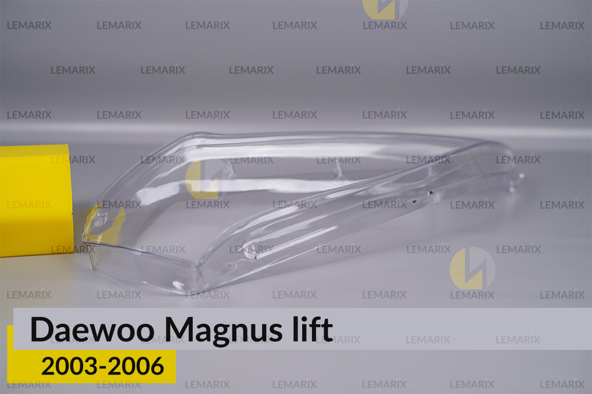 Скло фари Daewoo Magnus (2003-2006) рест ліве
