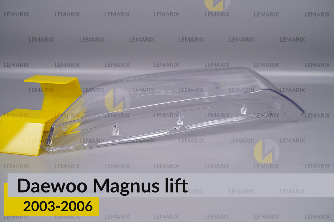 Скло фари Daewoo Magnus (2003-2006) рест ліве