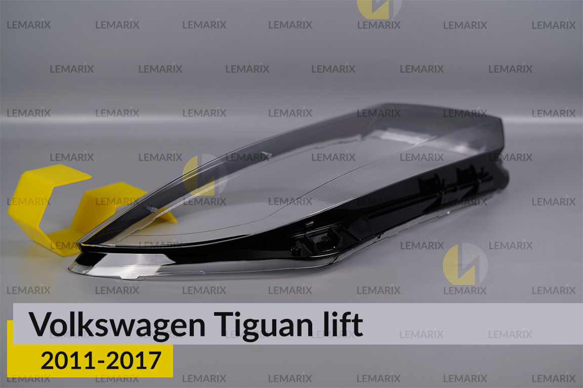 Скло фари VW Volkswagen Tiguan (2011-2017) рест праве