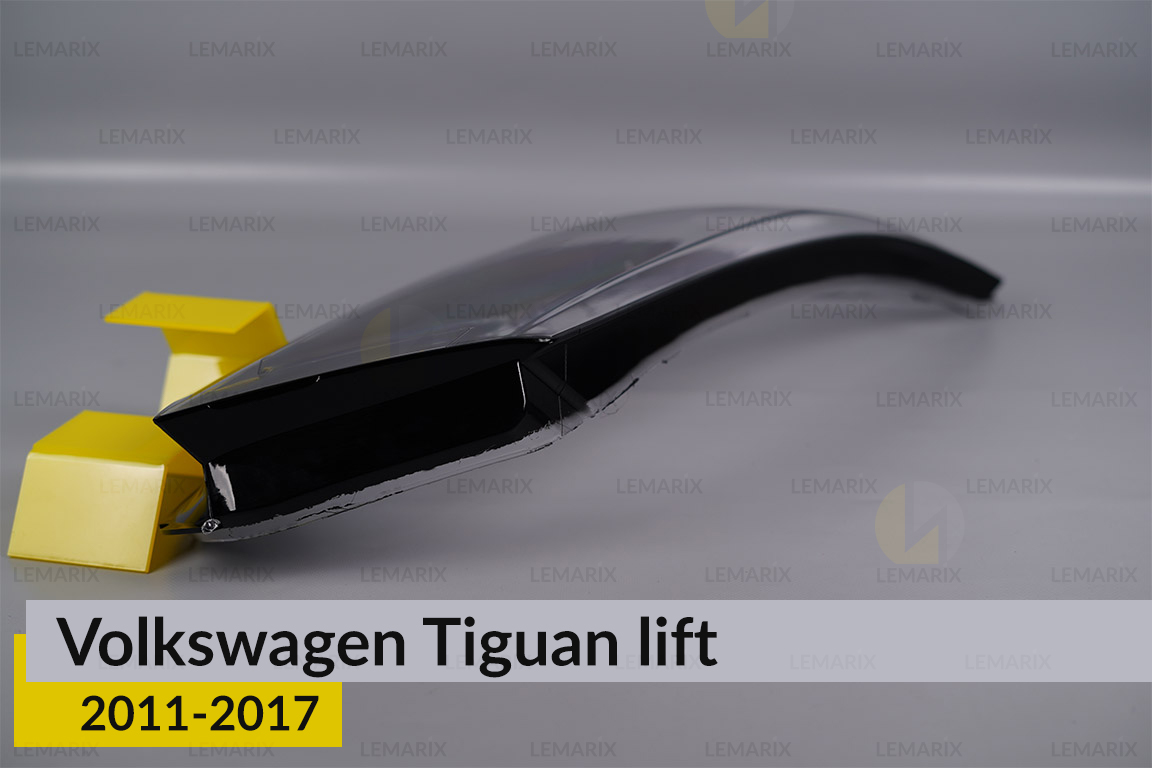 Скло фари VW Volkswagen Tiguan (2011-2017) рест праве