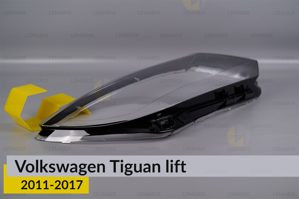 Скло фари VW Volkswagen Tiguan (2011-2017) рест праве