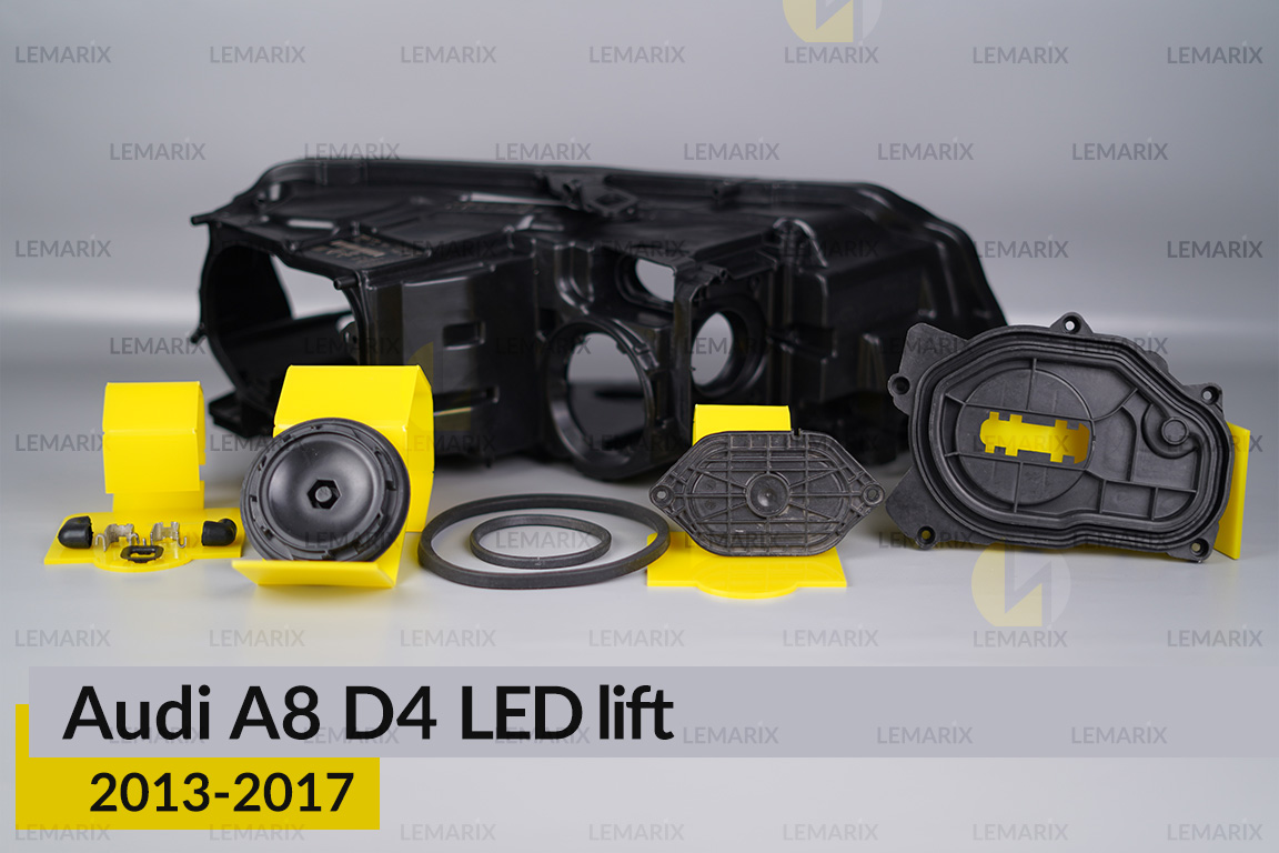 Сервісний комплект корпуса фар Audi A8 D4 LED (2013-2017) рест лівий