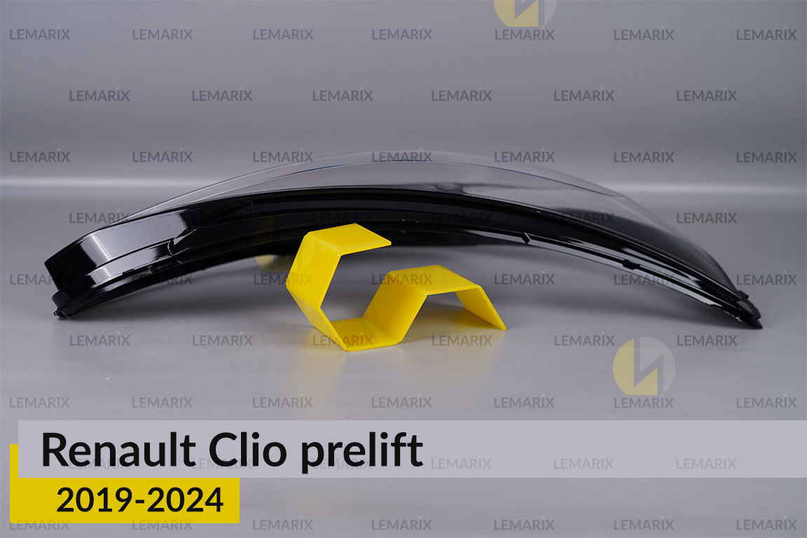 Скло фари Renault Clio (2019-2024) дорест праве