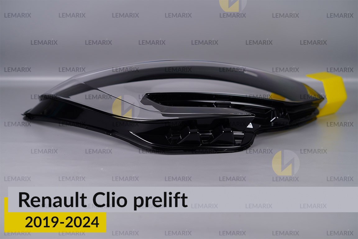 Скло фари Renault Clio (2019-2024) дорест праве