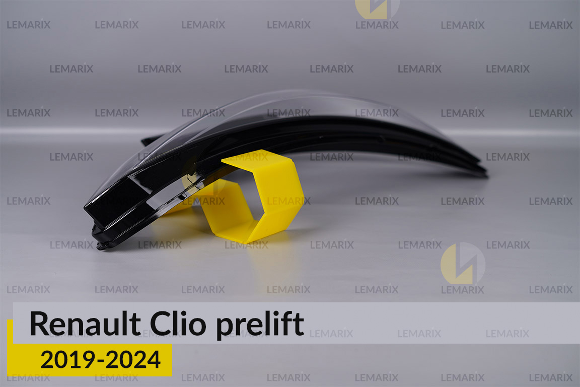 Скло фари Renault Clio (2019-2024) дорест праве