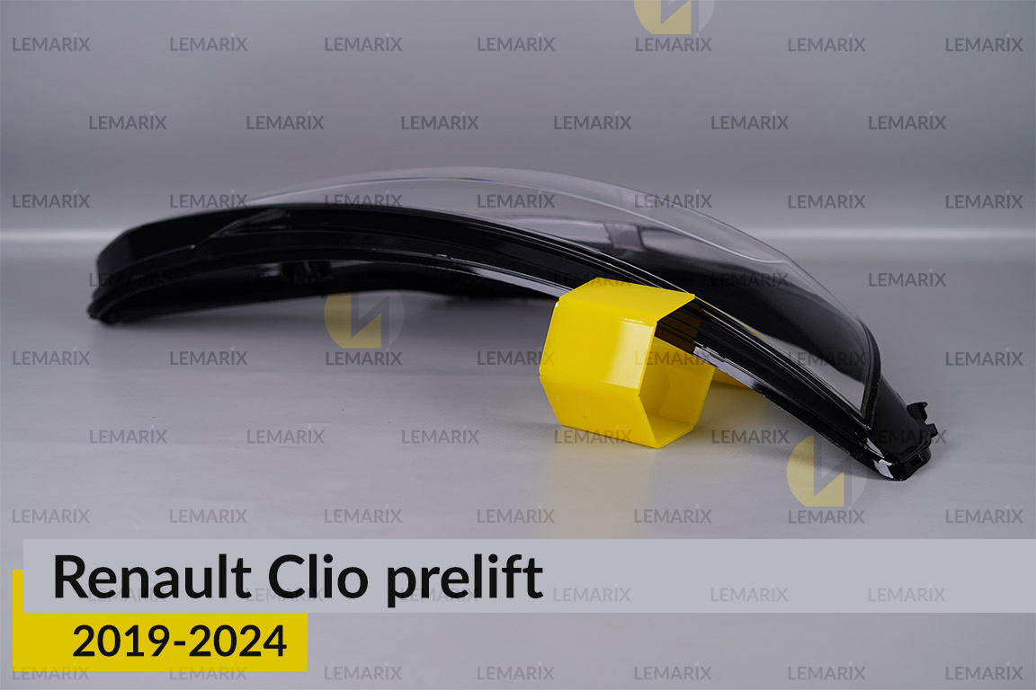 Скло фари Renault Clio (2019-2024) дорест праве
