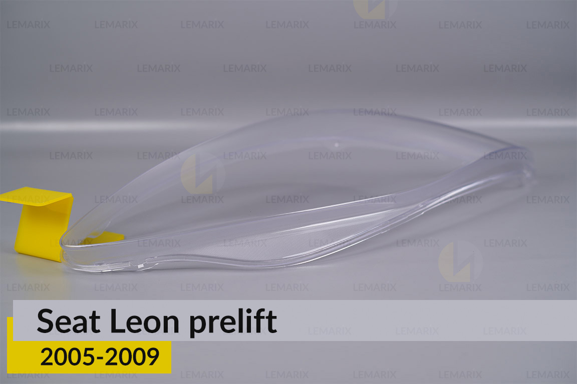 Скло фари Seat Leon (2005-2009) дорест праве