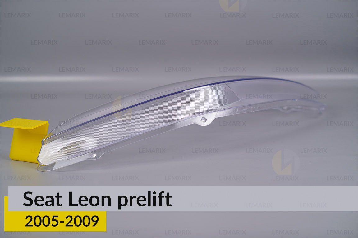 Скло фари Seat Leon (2005-2009) дорест праве
