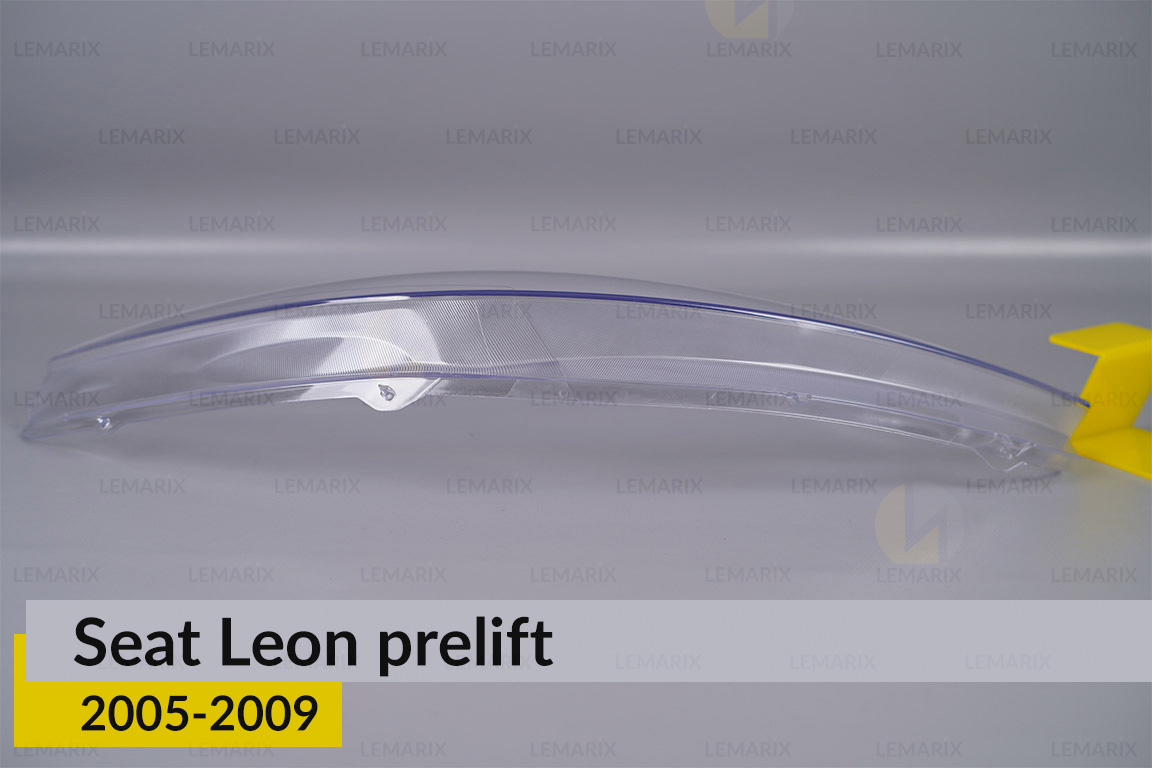 Скло фари Seat Leon (2005-2009) дорест праве
