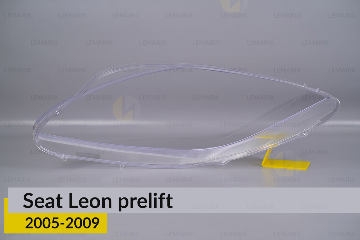 Скло фари Seat Leon (2005-2009) дорест праве
