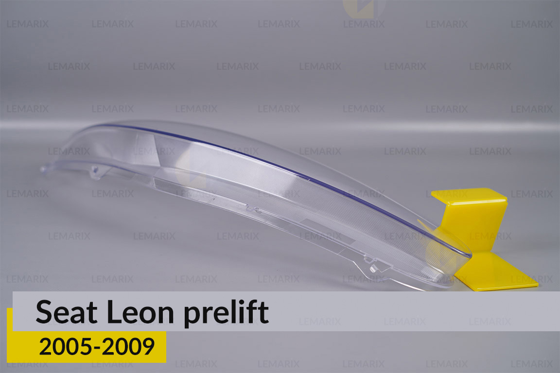 Скло фари Seat Leon (2005-2009) дорест праве