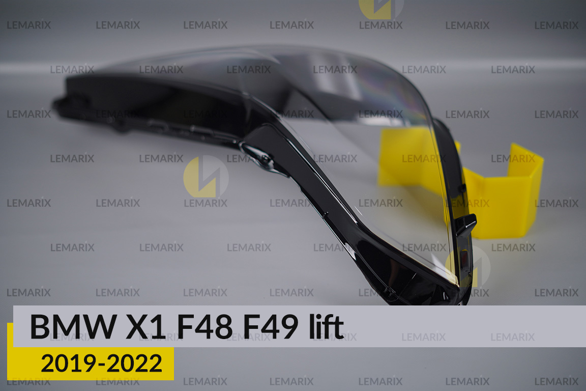 Скло фари BMW X1 F48 F49 (2019-2022) рест праве