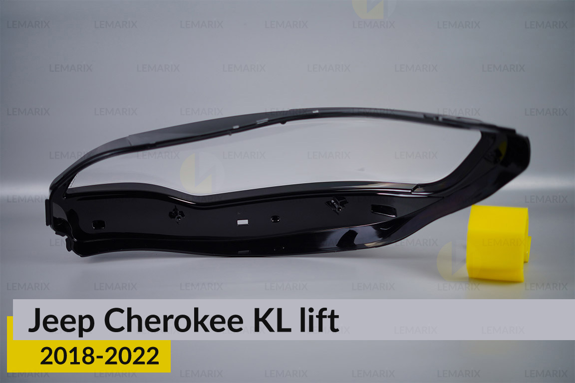 Скло фари Jeep Cherokee KL (2018-2022) рест праве