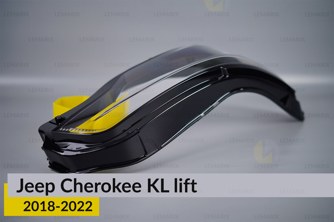 Скло фари Jeep Cherokee KL (2018-2022) рест праве