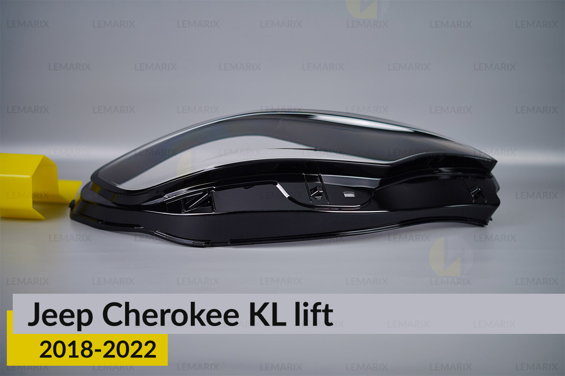 Скло фари Jeep Cherokee KL (2018-2022) рест праве
