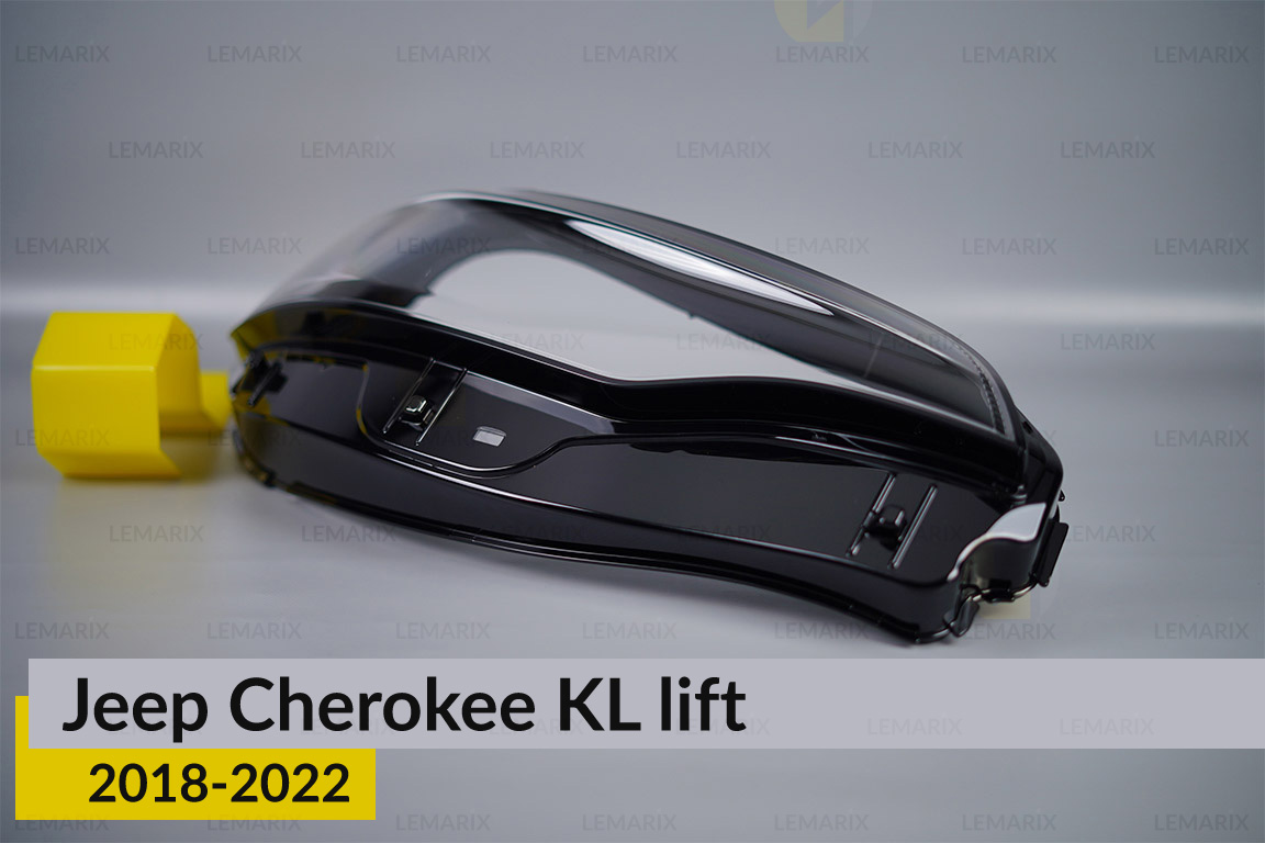 Скло фари Jeep Cherokee KL (2018-2022) рест праве