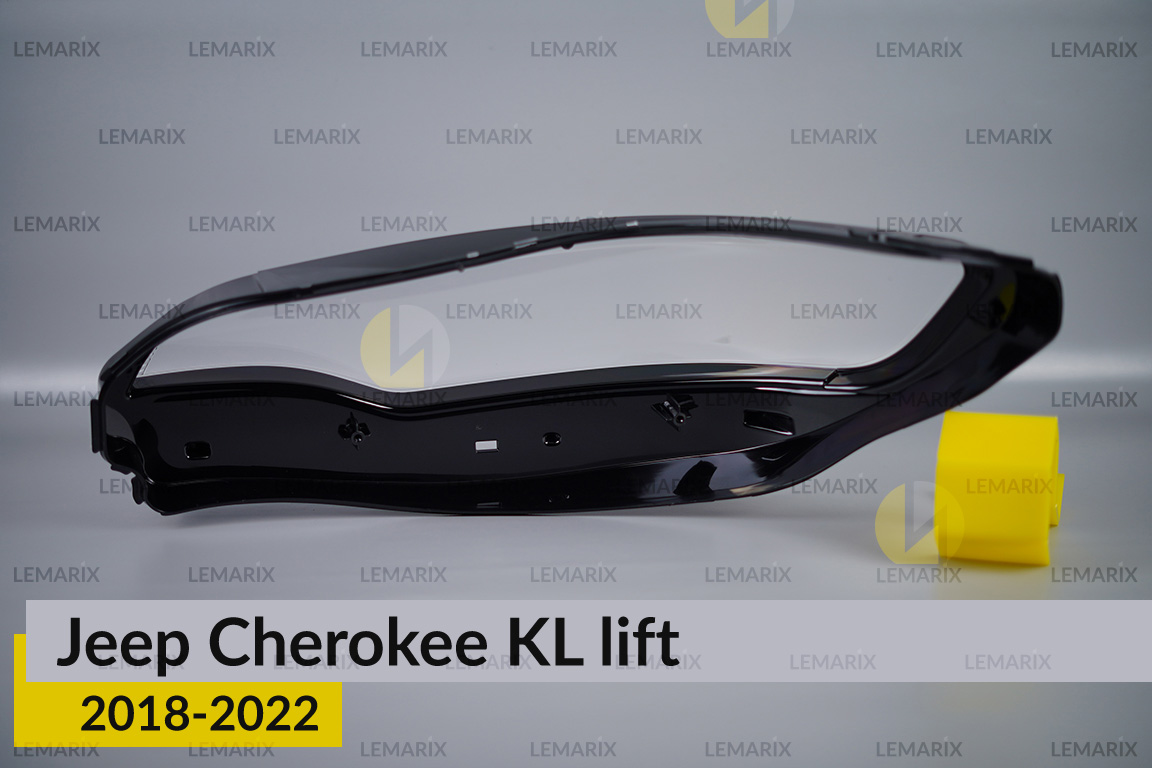 Скло фари Jeep Cherokee KL (2018-2022) рест праве
