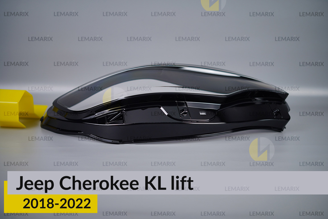Скло фари Jeep Cherokee KL (2018-2022) рест праве
