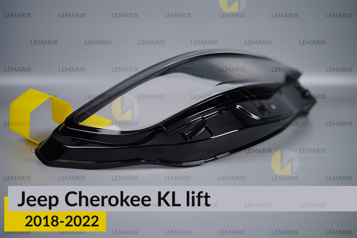 Скло фари Jeep Cherokee KL (2018-2022) рест праве