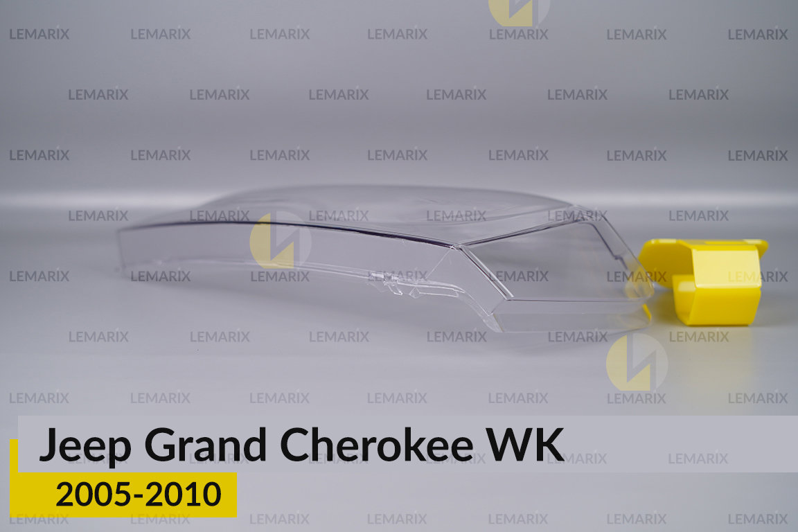Скло фари Jeep Grand Cherokee WK (2005-2007) дорест ліве