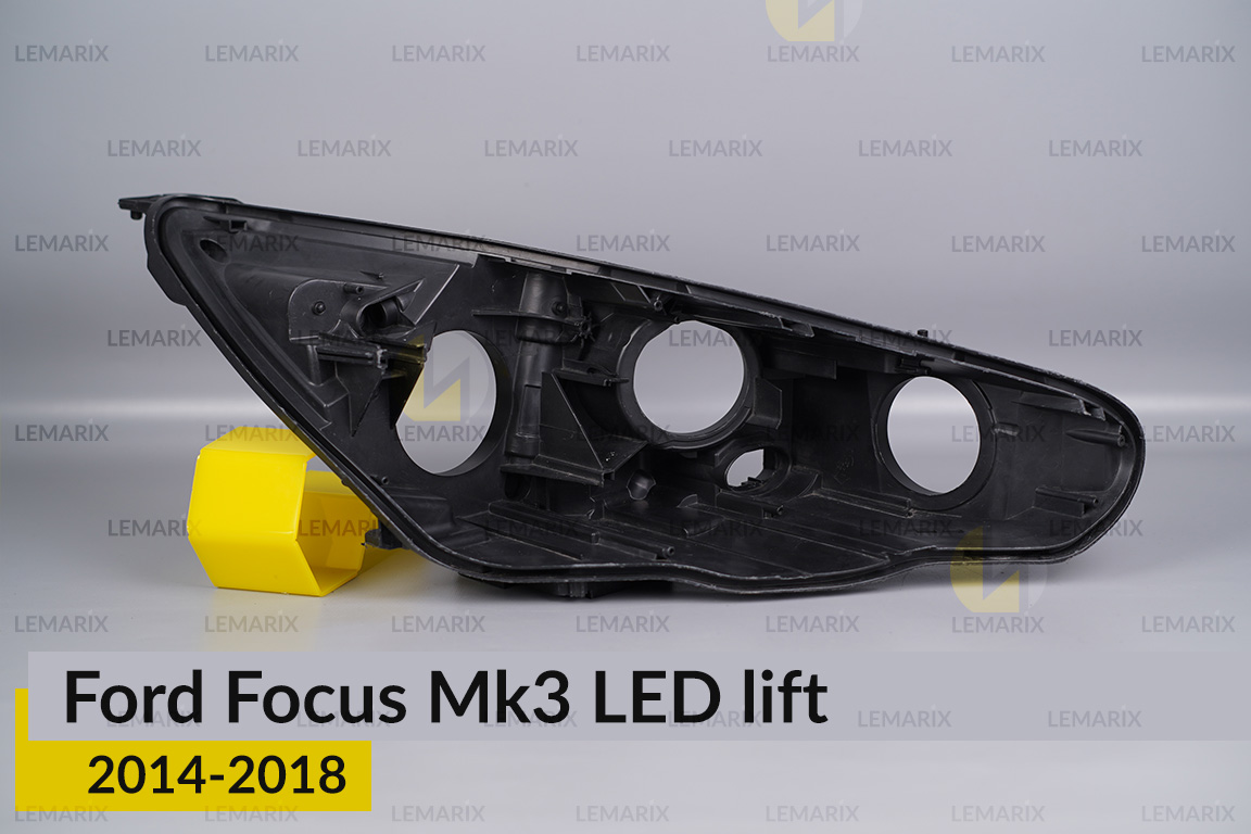 Корпус фари Ford Focus Mk3 LED (2014-2018) рест правий
