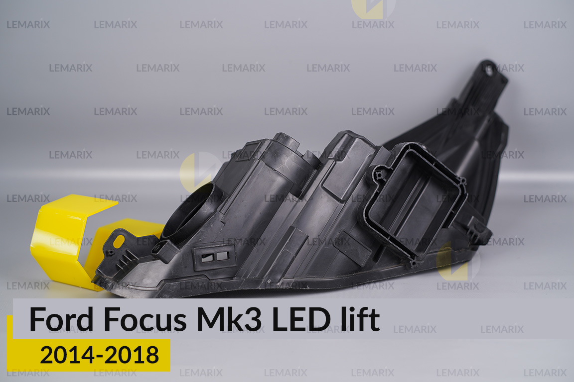 Корпус фари Ford Focus Mk3 LED (2014-2018) рест правий