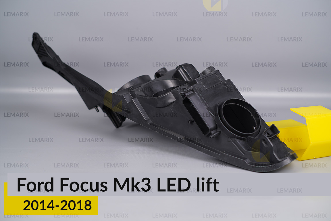 Корпус фари Ford Focus Mk3 LED (2014-2018) рест правий