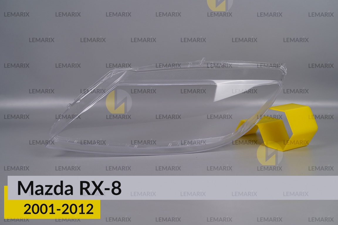 Скло фари Mazda RX-8 (2001-2012) ліве