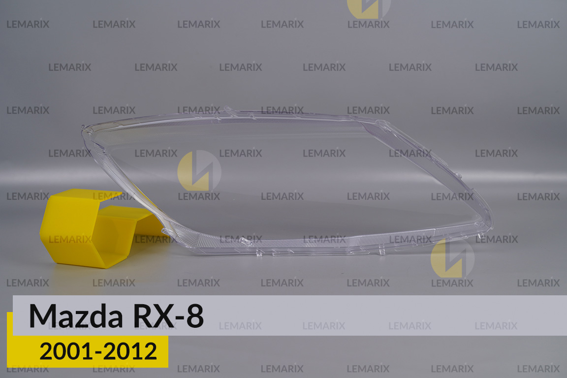 Скло фари Mazda RX-8 (2001-2012) ліве