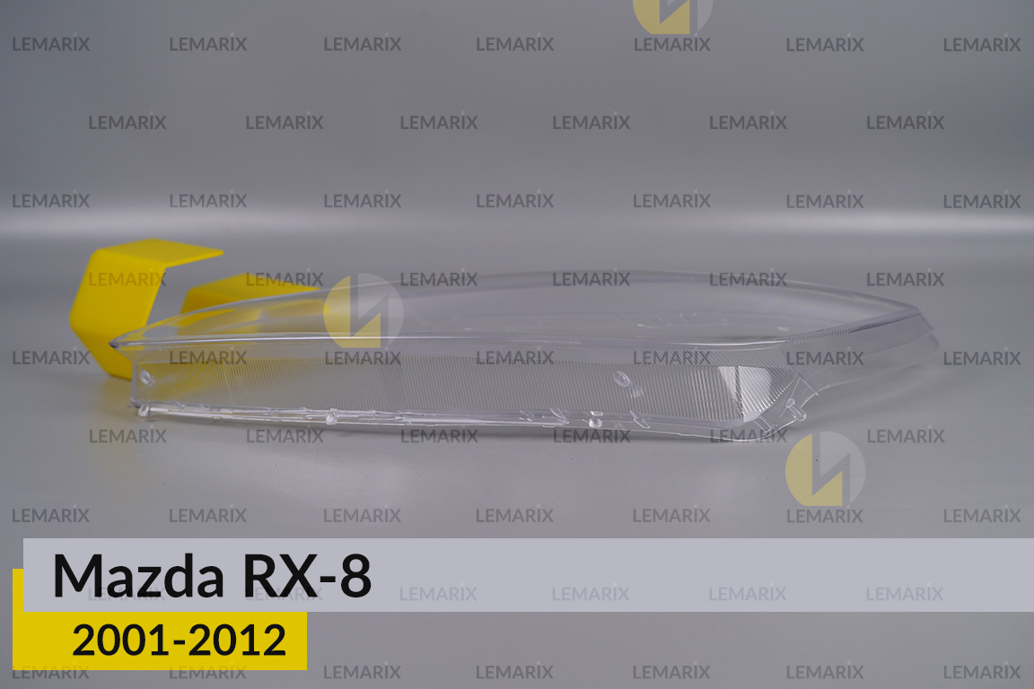 Скло фари Mazda RX-8 (2001-2012) ліве