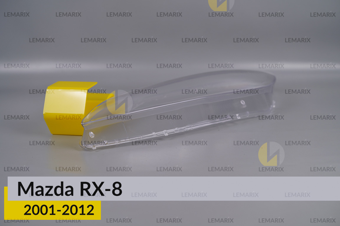 Скло фари Mazda RX-8 (2001-2012) ліве