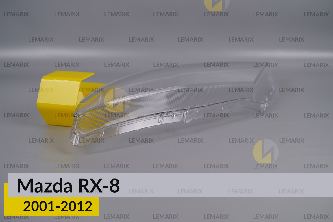 Скло фари Mazda RX-8 (2001-2012) ліве