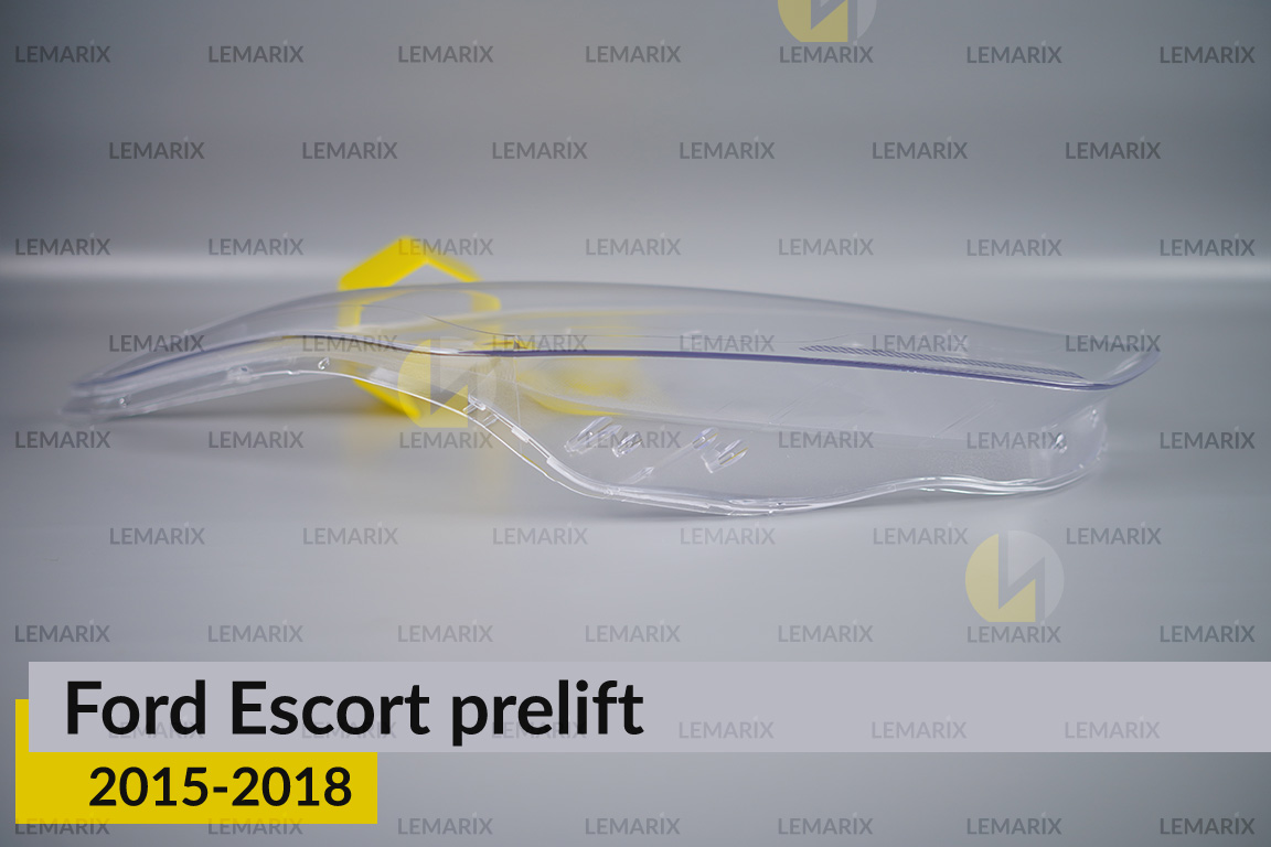 Скло фари Ford Escort (2015-2018) дорест праве