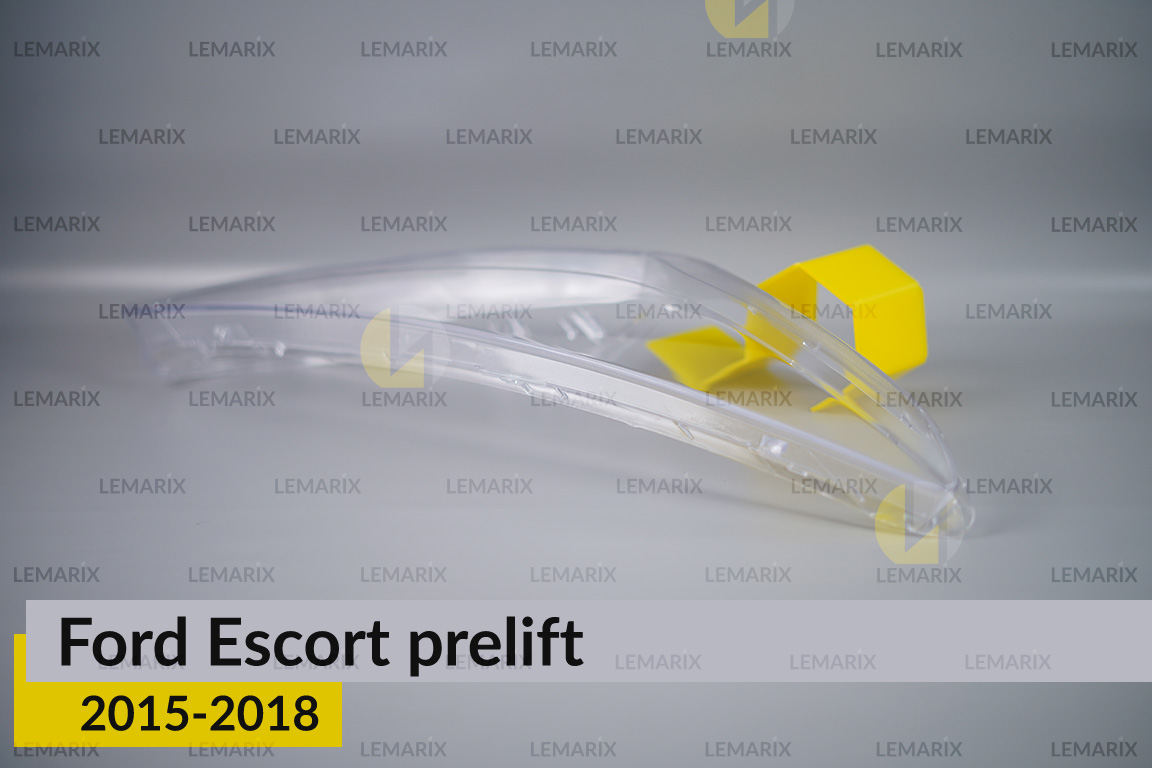 Скло фари Ford Escort (2015-2018) дорест праве