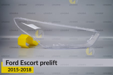 Скло фари Ford Escort (2015-2018) дорест праве