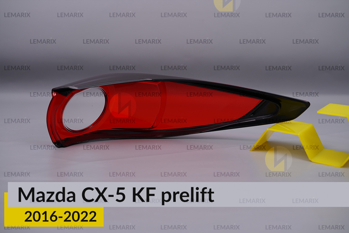 Скло заднього ліхтаря зовнішнє в крилі Mazda CX-5 KF (2016-2022) дорест ліве